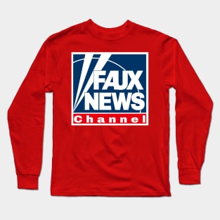 Faux News Long Sleeve T-Shirt